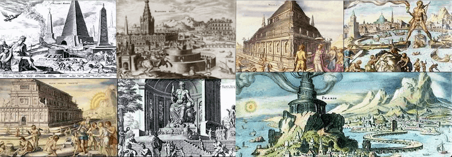 Structures - Seven Wonders of the Ancient World (Maerten van Heemskerck 1572)