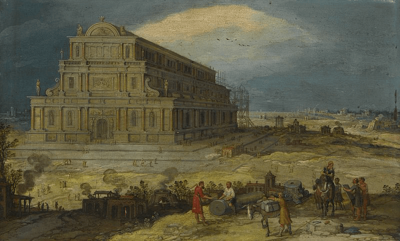 Temple of Artemis - Temple of Artemis (Hendrik van Cleve 16th Century)